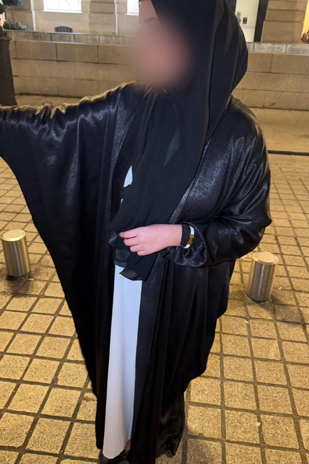 KIMONO DE DUBAÏ AAMERAT - NOIR