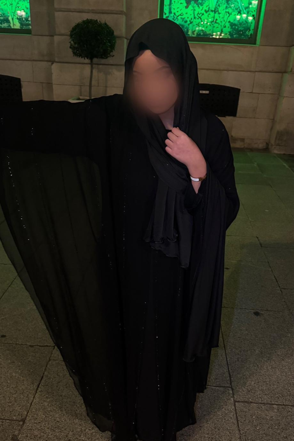 ABAYA DE DUBAÏ JAASS - NOIR