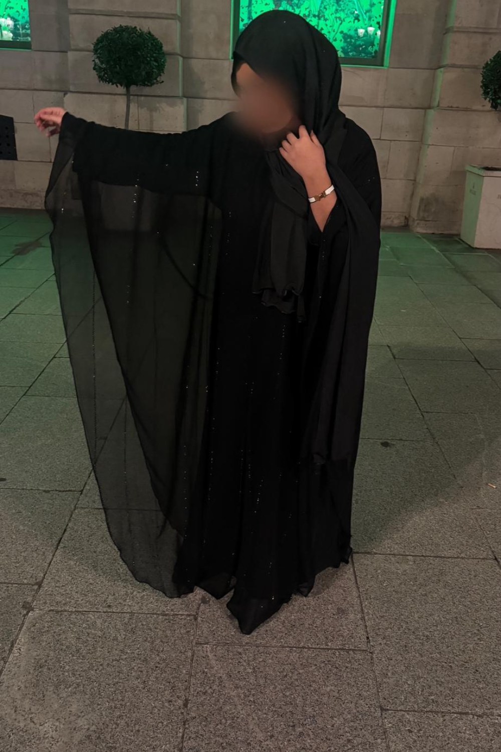 ABAYA DE DUBAÏ JAASS - NOIR